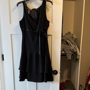 Jones Wear Elegant Black Mini Dress